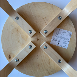 Birch Stool, Circular Seat