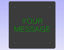 Load image into Gallery viewer, Painted Sign, Square, Large