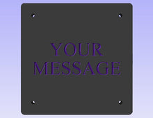 Load image into Gallery viewer, Painted Sign, Square, Large