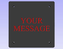 Load image into Gallery viewer, Painted Sign, Square, Large