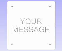 Load image into Gallery viewer, Painted Sign, Square, Large