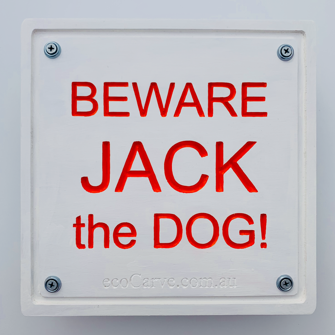 Painted Sign, Square, Large