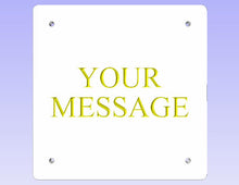 Load image into Gallery viewer, Painted Sign, Square, Large