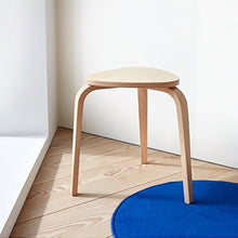 Load image into Gallery viewer, Birch Stool, Reuleaux Triangle Seat